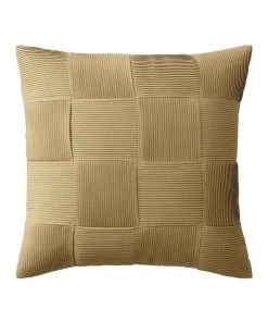 Discount ✔️ Sheridan Brannen Square Cushion In Cumin - 45cm x 45cm ⭐