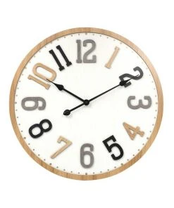 Cheap β Toki Teddy 60cm Silent Wall Clock Grey π