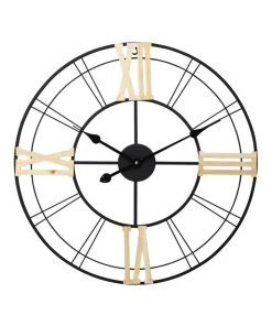 Flash Sale ✔️ Toki Arthur 60cm Silent Wall Clock Black ❤️