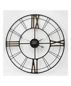Flash Sale ✔️ Toki Arthur 60cm Silent Wall Clock Black ❤️ -Deals Home Décor Store 899406640 3 720x928