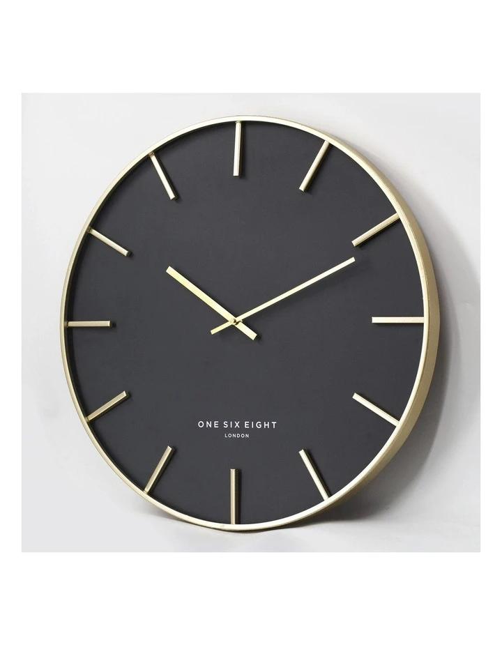 Best deal π₯ One Six Eight London Jesse Charcoal Grey 60cm Wall Clock Grey β 2 Best deal π₯ One Six Eight London Jesse Charcoal Grey 60cm Wall Clock Grey β - Image 2