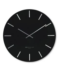 Best Sale 🛒 One Six Eight London Luca 40cm Silent Wall Clock Black ⭐