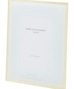 Promo ✔️ One Six Eight London Glass Photo Frame 7x5 White/Gold 🎉 -Deals Home Décor Store 899414290 2 720x928
