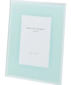Coupon 🌟 One Six Eight London Glass Photo Frame 7x5 Mint ✨