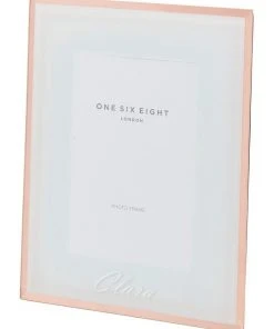Cheapest ✔️ One Six Eight London Glass Photo Frame 7x5 White/Rose Gold ✔️ -Deals Home Décor Store 899419330 2 720x928