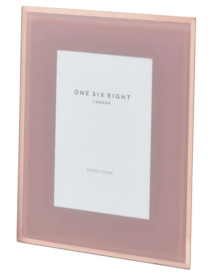 Best Pirce π One Six Eight London Glass Photo Frame 10x8 Dusty Rose π 1 Best Pirce π One Six Eight London Glass Photo Frame 10x8 Dusty Rose π