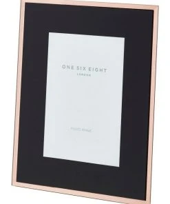 Top 10 🔥 One Six Eight London Glass Photo Frame 10x8 Black/Rose Gold ⭐