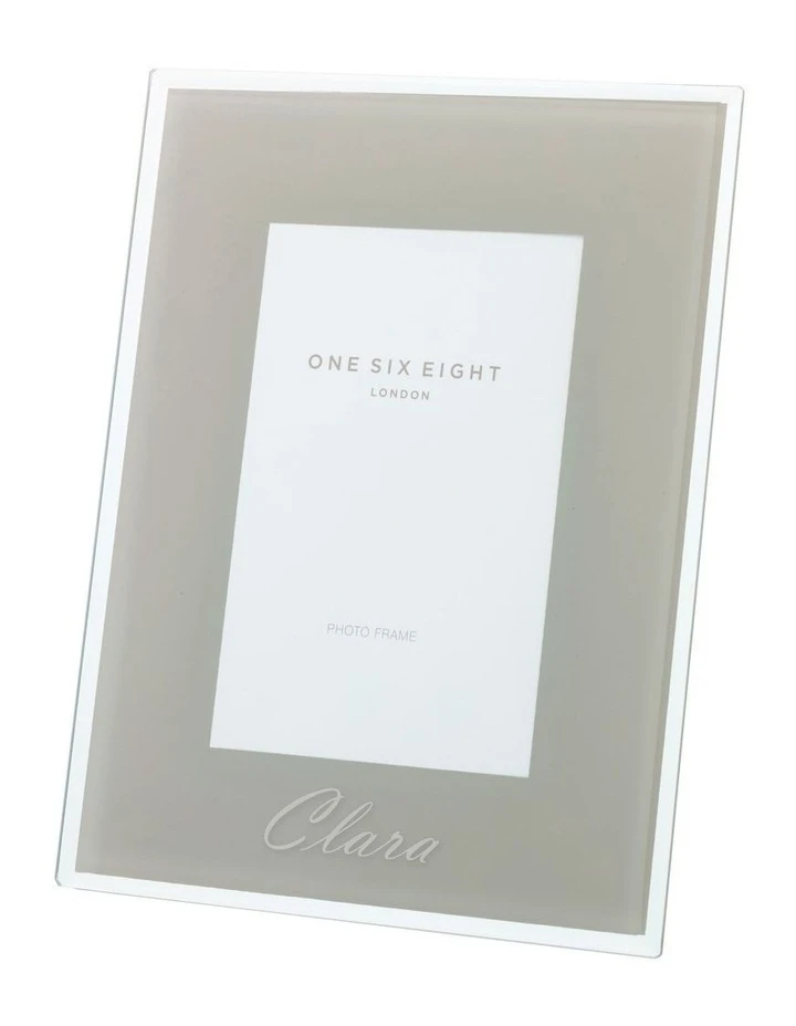 New β One Six Eight London Glass Photo Frame 7x5 Cool Grey π 2 New β One Six Eight London Glass Photo Frame 7x5 Cool Grey π - Image 2