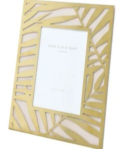 Best Sale 🔥 One Six Eight London Glass Photo Frame 7 x 5 Palm ✔️