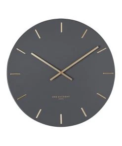 Top 10 ✨ One Six Eight London Luca Charcoal 40cm Silent Wall Clock ✨