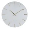 Coupon ⭐ One Six Eight London Luca White 40cm Silent Wall Clock ✔️