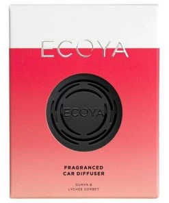 Brand new ✨ ECOYA Guava & Lychee Sorbet Car Diffuser 🤩